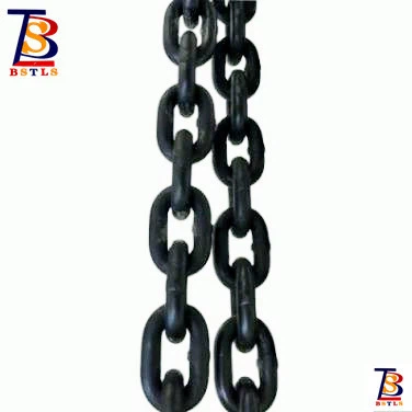 Heavy Duty Steel Black Painting Marine Mining Chain