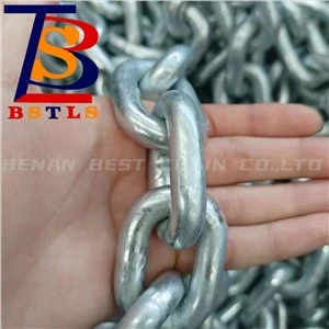 GA818-2 Slabhra Ardaithe G80 Galvanized Dip The