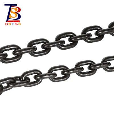 Dleacht Trom G80 Slabhra Luchtaithe Ardaithe Cruach Alloy Dubh